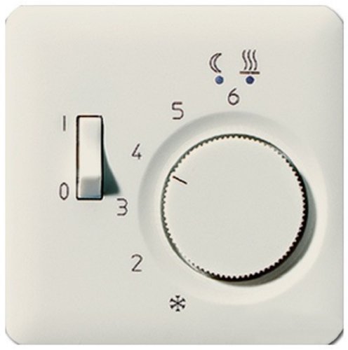 Лицевая панель Jung CD500 для терморегулятора слоновая кость картинка